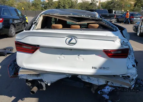 2015 Lexus Is 250 z USA, uszkodzony, nr VIN JTHBF1D24F5064271